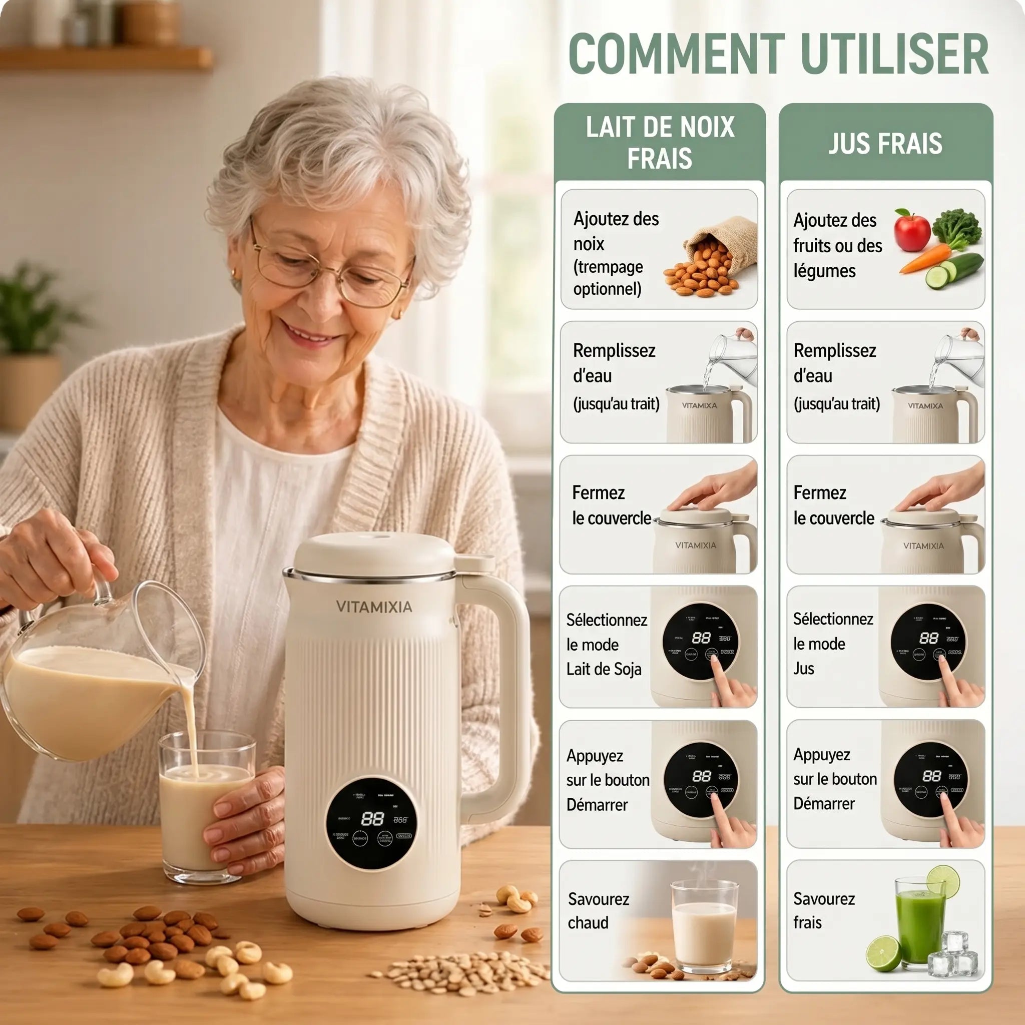 Vitamixia : 8 en 1 garde