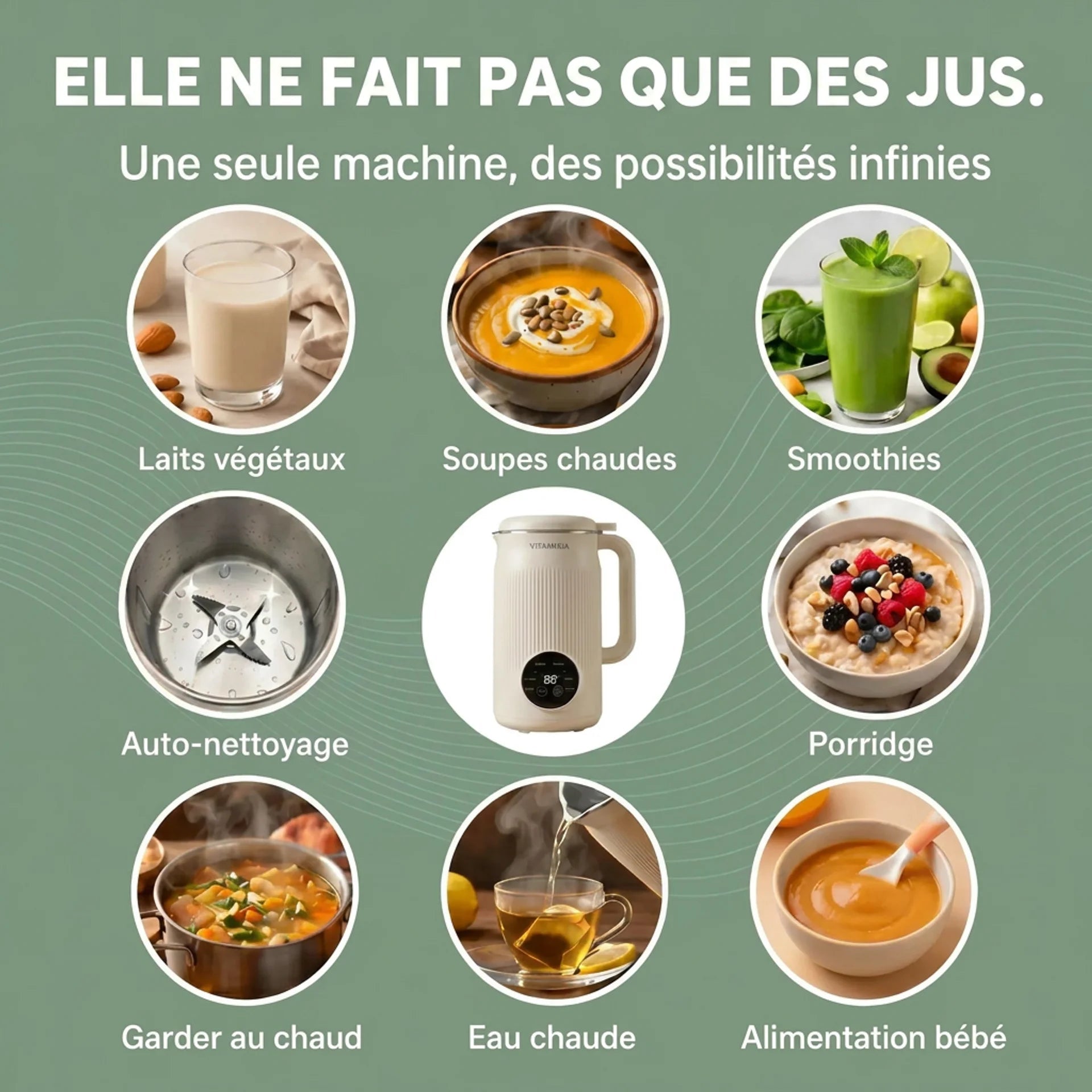 Vitamixia : 8 en 1 garde